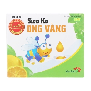 Siro Ho Ong Vàng Herbal 5 30 gói x 5ml