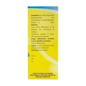 Siro Ho Thepharm Thephaco chai 100ml (Cao khô lá thường xuân)
