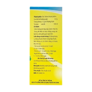 Siro Ho Thepharm Thephaco chai 100ml (Cao khô lá thường xuân)