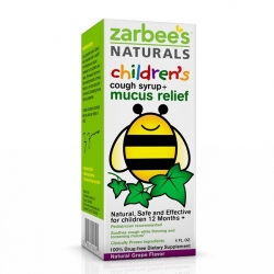 Siro ho Zarbee's Naturals Chidren's Cough Syrup + Mucus Reducer Cho bé 12 tháng tuổi.