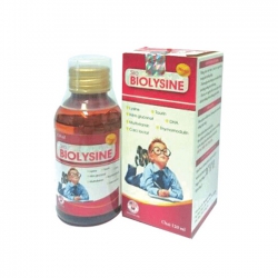 Siro Kiddi Biolysine kích thích ăn ngon tăng cường sức khỏe