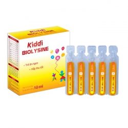 Siro Kiddi Biolysine kích thích ăn ngon tăng cường sức khỏe
