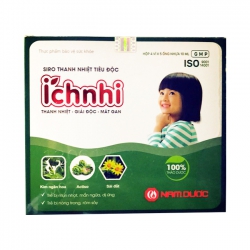 Siro thanh nhiệt tiêu độc Ích Nhi, Hộp 4 vỉ x 5 ống Siro thanh nhiệt tiêu độc Ích Nhi, Hộp 4 vỉ x 5 ống