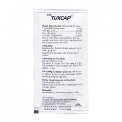 Siro Tuxcap Agimexpharm 30 gói x 10ml - Hỗ trợ đường hô hấp