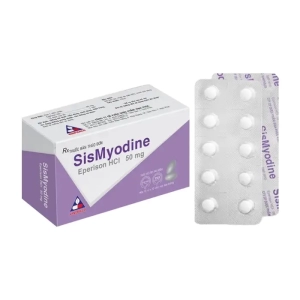 SisMyodine 50mg Vinphaco 10 vỉ x 10 viên (Eperisone hydrochloride)
