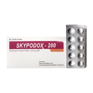Skypodox-200 1 vỉ x 10 viên (Cefpodoxim)