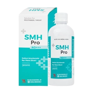 SMH Pro AG+++ 300ml - Nước sức miệng, họng