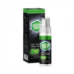 Smoke Out xịt cai thuốc lá chiết xuất thảo dược tự nhiên (Chai 30ml)