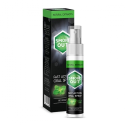 Smoke Out xịt cai thuốc lá chiết xuất thảo dược tự nhiên (Chai 30ml)