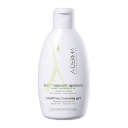 Gel làm sạch cho da nhạy cảm A-Derma Soothing Foaming Gel 250ml