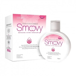 Smoovy Meracine 150ml – Dung dịch vệ sinh dịu nhẹ, kháng khuẩn (hồng) Smoovy Meracine 150ml – Dung dịch vệ sinh dịu nhẹ, kháng khuẩn (hồng)