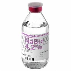 SODIUM BICARBONATE 4.2% 250ML, Thùng 10 chai SODIUM BICARBONATE 4.2% 250ML, Thùng 10 chai