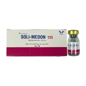 Soli-Medon 125 Bidiphar 10 lọ (Methylprednisolon)