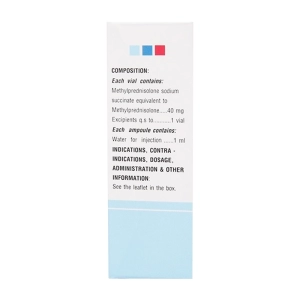 Soli-Medon 40 Bidiphar 1 lọ + 1 ống (Methylprednisolon)