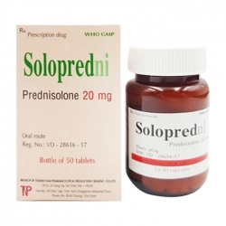 Solopredni 20mg Thành Nam 50 viên Solopredni 20mg Thành Nam 50 viên