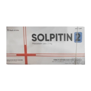 Solpitin 2 Wealphar 3 vỉ x 10 viên (Pitavastatin)