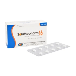 Soluthepharm 16 Thephaco 10 vỉ x 10 viên (Methylprednisolon)