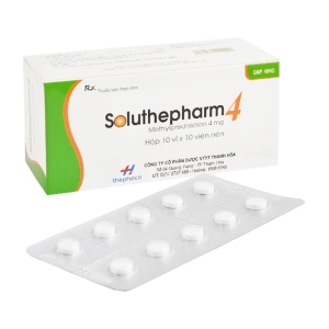 Soluthepharm 4 Thephaco 10 vỉ x 10 viên (Methylprednisolon)