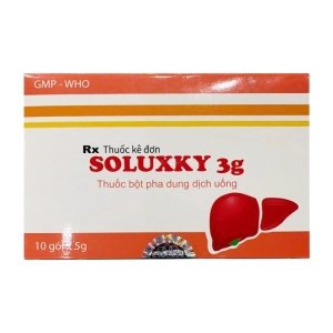 Soluxky 3g Wealphar 10 gói x 5g (L-Ornithin L-Aspartat)