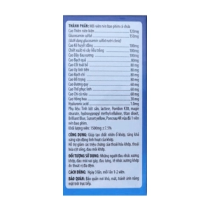 Songlung Kingphar 60 viên - Hỗ trợ đau nhức xương khớp