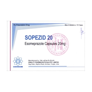 Sopezid 20 Kwality 3 vỉ x 10 viên Sopezid 20 Kwality 3 vỉ x 10 viên