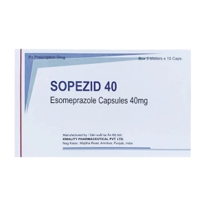 Sopezid 40 Kwality 3 vỉ x 10 viên Sopezid 40 Kwality 3 vỉ x 10 viên