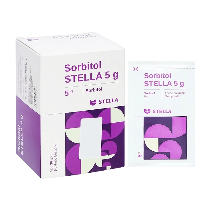 Sorbitol Stella 5g 20 gói x 5g Sorbitol Stella 5g 20 gói x 5g