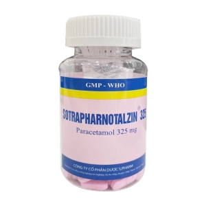 Sotrapharnotalzin 325 S.Pharm chai 200 viên (Paracetamol)