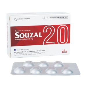 Souzal 20mg Davipharm 4 vỉ x 7 viên (Rabeprazole)