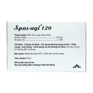 Spas-Agi 120 Agimexpharm 10 vỉ x 10 viên