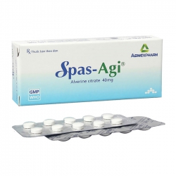 Spas-Agi 40mg Agimexpharm 3 vỉ x 10 viên
