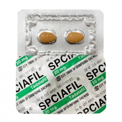 SPCiafil 20mg Shinpoong Daewoo 2 vỉ x 2 viên SPCiafil 20mg Shinpoong Daewoo 2 vỉ x 2 viên