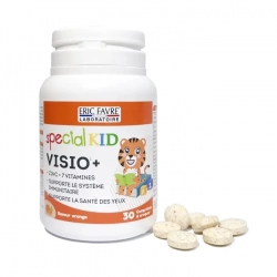 Visio+ Special Kid 30 viên - Viên nhai hỗ trợ giảm mỏi mắt, khô mắt, nhìn mờ Visio+ Special Kid 30 viên - Viên nhai hỗ trợ giảm mỏi mắt, khô mắt, nhìn mờ