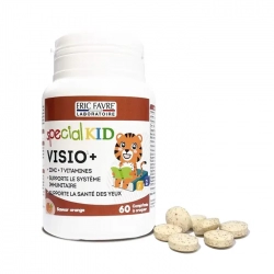 Visio+ Special Kid 60 viên - Viên nhai hỗ trợ giảm mỏi mắt, khô mắt, nhìn mờ Visio+ Special Kid 60 viên - Viên nhai hỗ trợ giảm mỏi mắt, khô mắt, nhìn mờ