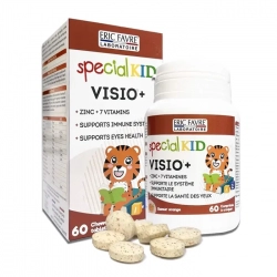 Visio+ Special Kid 60 viên - Viên nhai hỗ trợ giảm mỏi mắt, khô mắt, nhìn mờ Visio+ Special Kid 60 viên - Viên nhai hỗ trợ giảm mỏi mắt, khô mắt, nhìn mờ