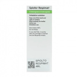 Spiolto Respimat 2.5mcg/2.5mcg Boehringer Ingelheim 30 liều xịt - Dung dịch hít trị tắc nghẽn phổi mãn tính Spiolto Respimat 2.5mcg/2.5mcg Boehringer Ingelheim 30 liều xịt - Dung dịch hít trị tắc nghẽn phổi mãn tính