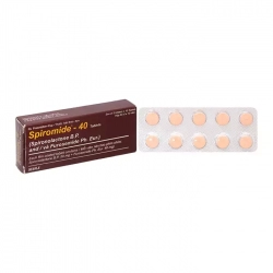 Spiromide 40mg/50mg Searle 3 vỉ x 10 viên - Điều trị tăng huyết áp