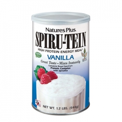 Bột dinh dưỡng cho người trưởng thành Spiru-tein Vanilla, Hộp 544g Bột dinh dưỡng cho người trưởng thành Spiru-tein Vanilla, Hộp 544g