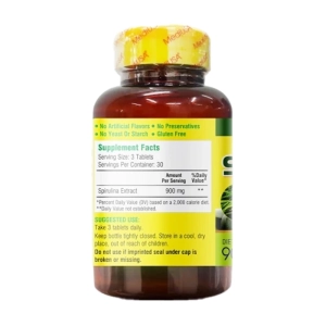 Spirulina MediUSA 90 viên - Hỗ trợ tăng sức đề kháng Spirulina MediUSA 90 viên - Hỗ trợ tăng sức đề kháng