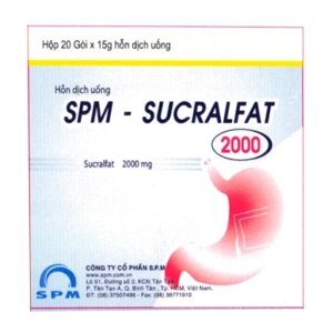 SPM-Sucralfat 2000 20 gói x 15g (Sucralfate)