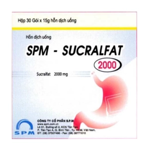SPM-Sucralfat 2000 30 gói x 15g (Sucralfate)