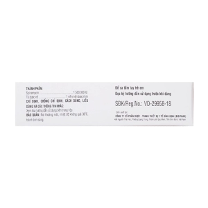 Spobavas 1.5 MIU Bidiphar 2 vỉ x 8 viên (Spiramycin)