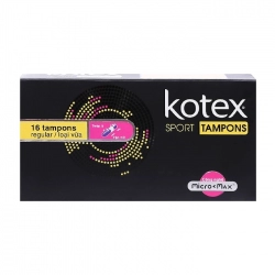 Sport Tampon Regular Kotex 16 miếng (loại vừa) Sport Tampon Regular Kotex 16 miếng (loại vừa)