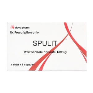 Spulit 100mg Slavia Pharm 6 vỉ x 5 viên (Itraconazole)