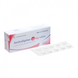 Stada Amlodipine 10mg Tablet, Hộp 30 viên