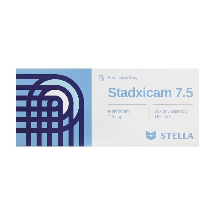 Stadxicam 7.5 Stellpharm 5 vỉ x 10 viên Stadxicam 7.5 Stellpharm 5 vỉ x 10 viên