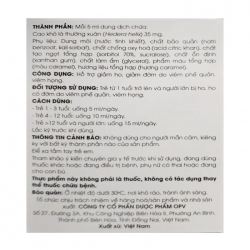 Star Ivy Syrup OPV 20 ống x 5ml Star Ivy Syrup OPV 20 ống x 5ml