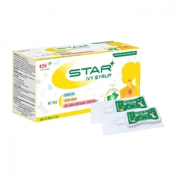 Star Ivy Syrup OPV 20 ống x 5ml – Hỗ trợ giảm ho, giảm đờm Star Ivy Syrup OPV 20 ống x 5ml – Hỗ trợ giảm ho, giảm đờm