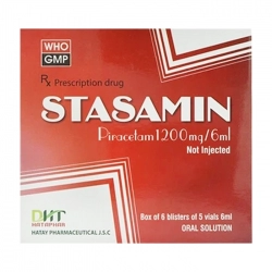 Stasamin 1200mg/6ml Hataphar 30 ống x 6ml - Trị chứng chóng mặt