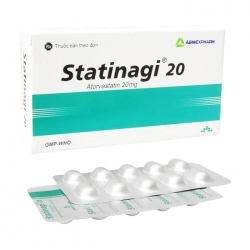 Statinagi 20 Agimexpharm 3 vỉ x 10 viên Statinagi 20 Agimexpharm 3 vỉ x 10 viên